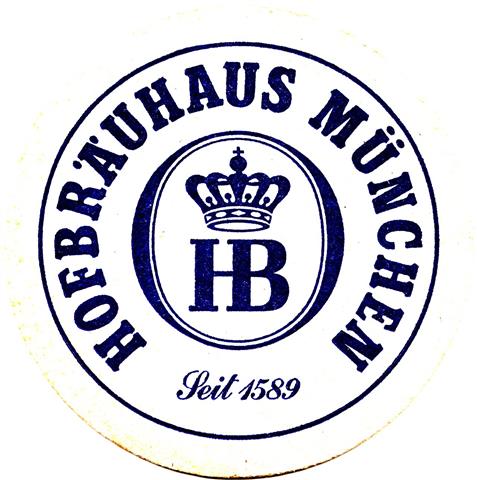 münchen m-by hof hofbräuhaus 3a (rund215-seit 1589-dunkelblau)